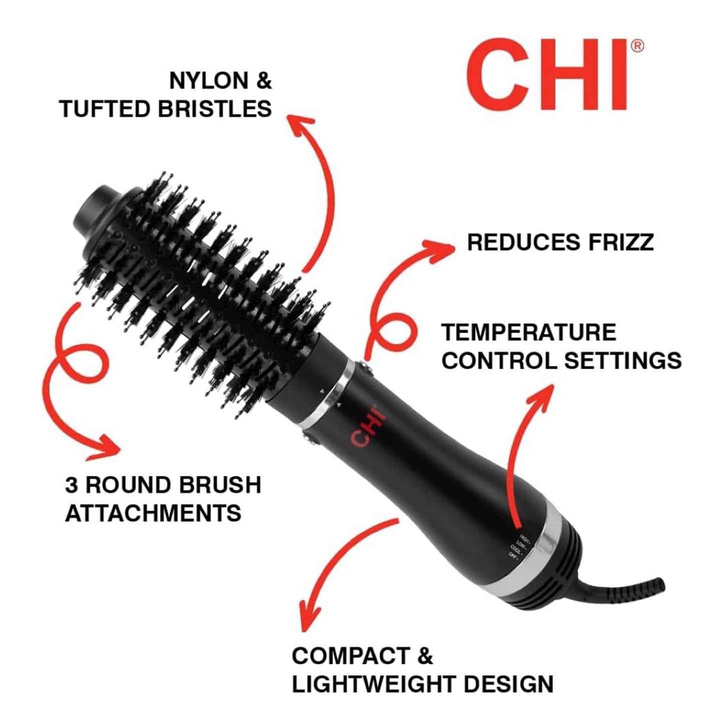 CHI Round Blowout Brush 3 In 1 [Online Only]