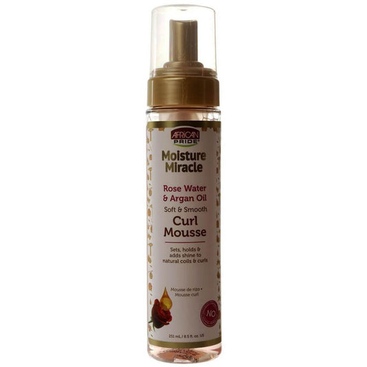 African Pride Moisture Miracle Curl Mousse (8.5oz) | Miami Beauty Supply