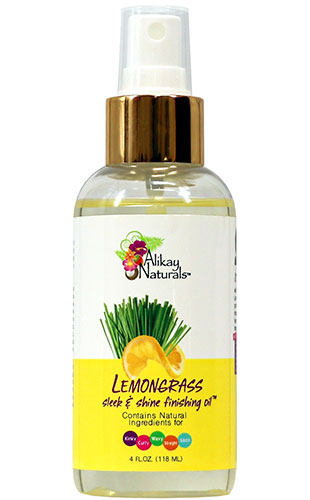 Alikay Naturals Lemongrass Sleek & Shine Finishing Oil (4 oz)