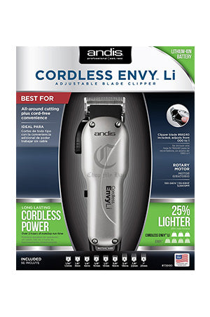 Andis Cordless Envy Li Clipper [Online Only]