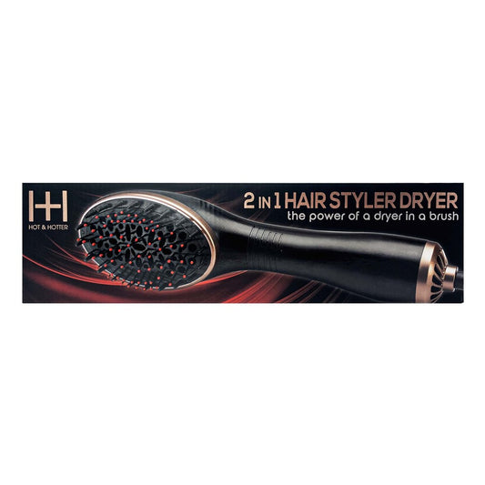 Hot & Hotter 2 in 1 Hair Styler Dryer