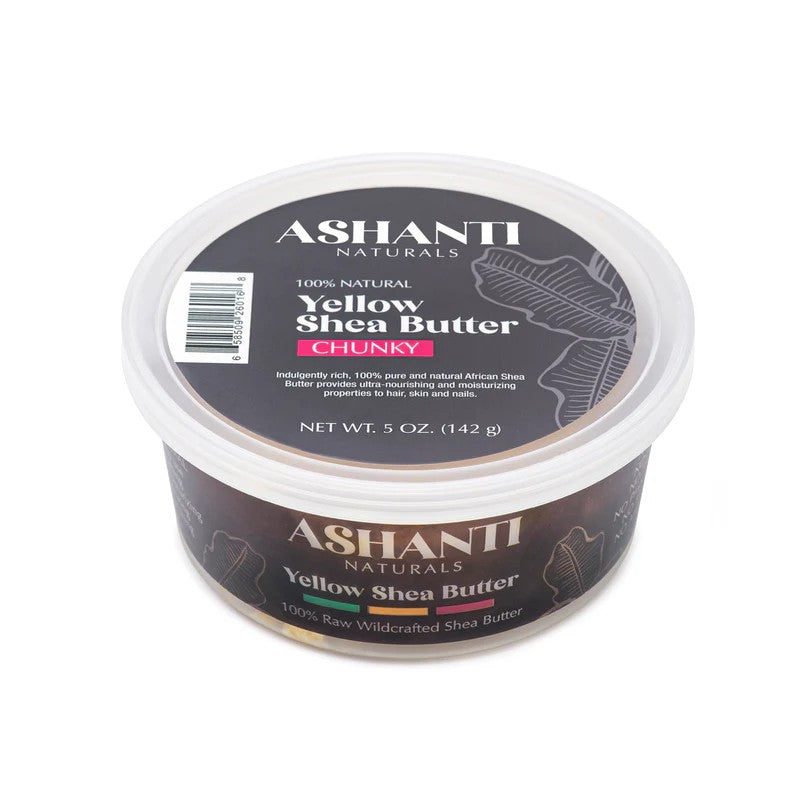 Ashanti Yellow Shea Butter Chunky (5 oz)