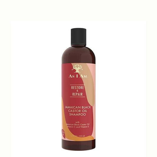 AS I AM Jamaican Black Castor Oil Shampoo (12oz) | Miami Beauty Supply