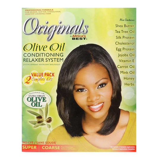 Africa's Best Originals Value Pack Relaxer Kit - Super | Miami Beauty Supply