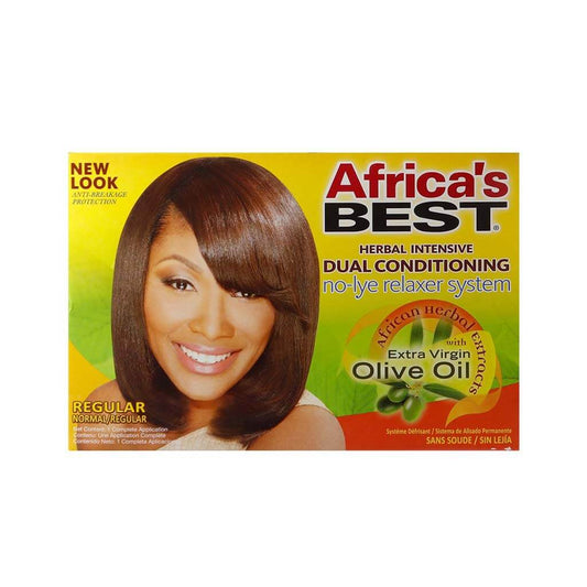 Africa's Best Relaxer Kit - Regular | Miami Beauty Supply