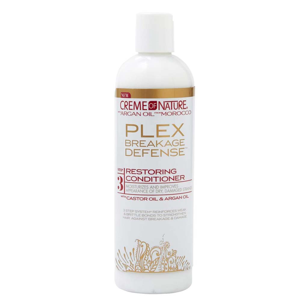 Creme Of Nature Argan Oil PLEX Restoring Conditioner (12oz) | Miami Beauty Supply