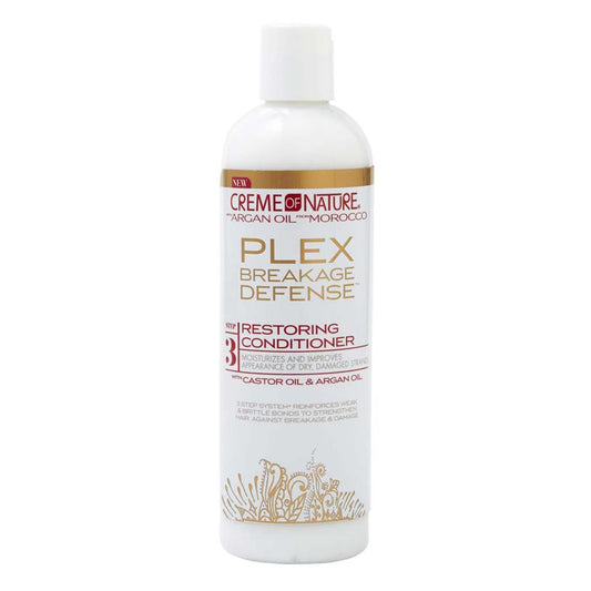 Creme Of Nature Argan Oil PLEX Restoring Conditioner (12oz) | Miami Beauty Supply