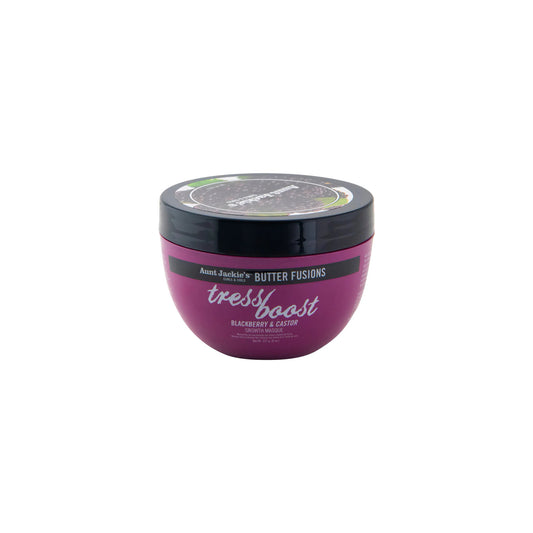 Aunt Jackie's Tress Boost Blackberry & Castor Hair Growth Masque (8 oz) | Miami Beauty Supply