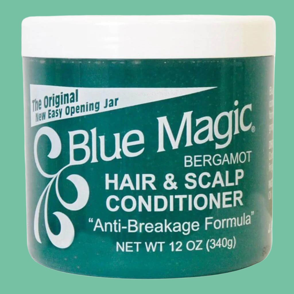 Blue Magic Bergamot Hair & Scalp Conditioner - Green (12oz) | Miami Beauty Supply