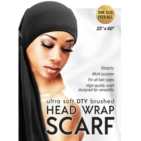 Head Wrap Scarf [Black]