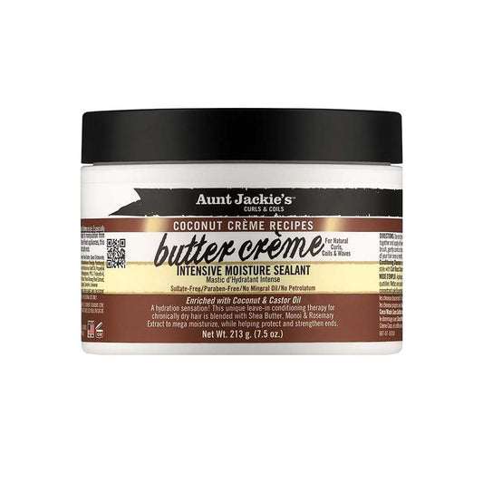 Aunt Jackie's Butter Cream Coconut Intensive Moisture Sealant (7.5oz) | Miami Beauty Supply