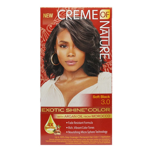 Creme of Nature Gel Hair Color 3.0 Soft Black