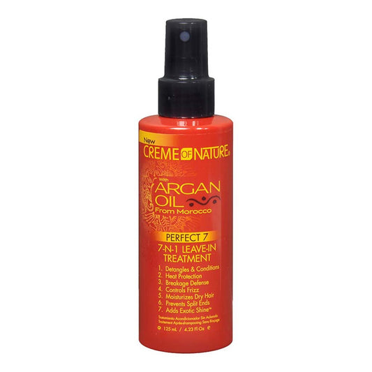 Creme Of Nature Argan Oil 7 In 1 Leave In Treatment (5.2oz) | Miami Beauty Supply