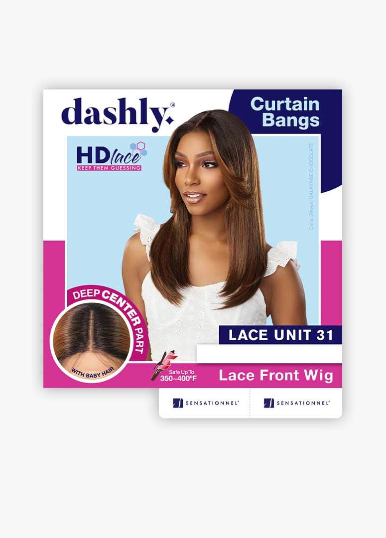 Dashly Lace Wig Unit 31 Straight Style Curtain Bangs