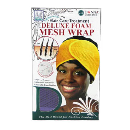 Donna - Deluxe Foam Mesh Wrap - Assorted | Miami Beauty Supply