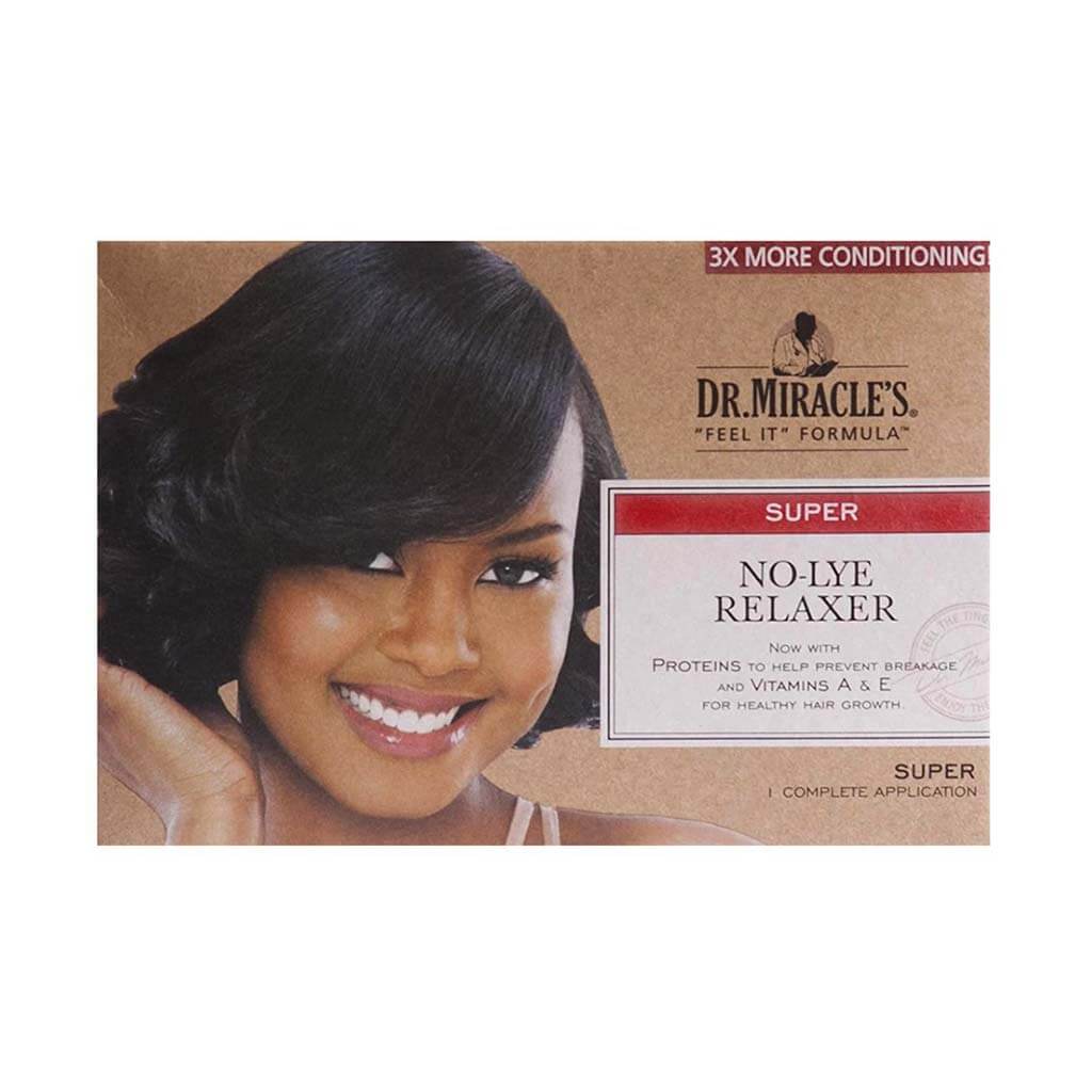 Dr Miracle's No-Lye Relaxer Kit - Super | Miami Beauty Supply