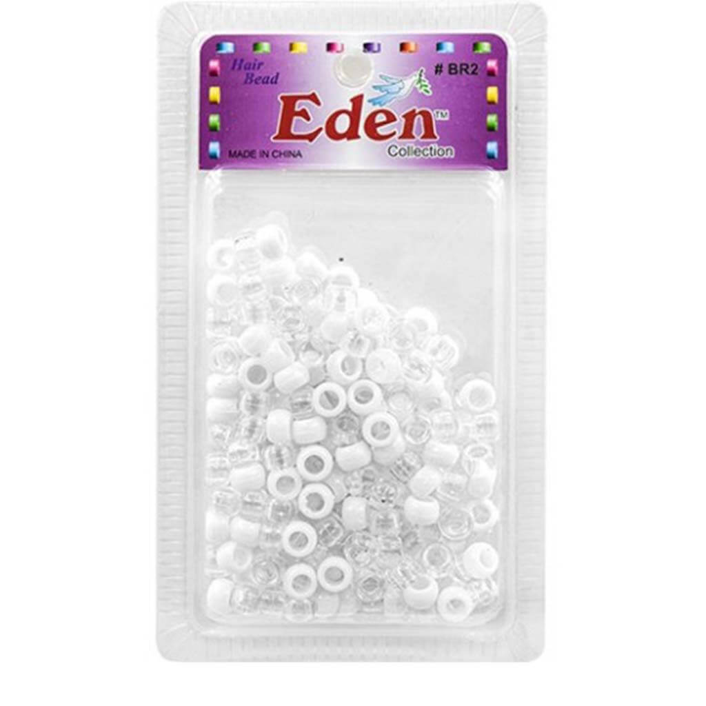 EdenSMBlisterRoundBead-ClearWhite.jpg | Miami Beauty Supply