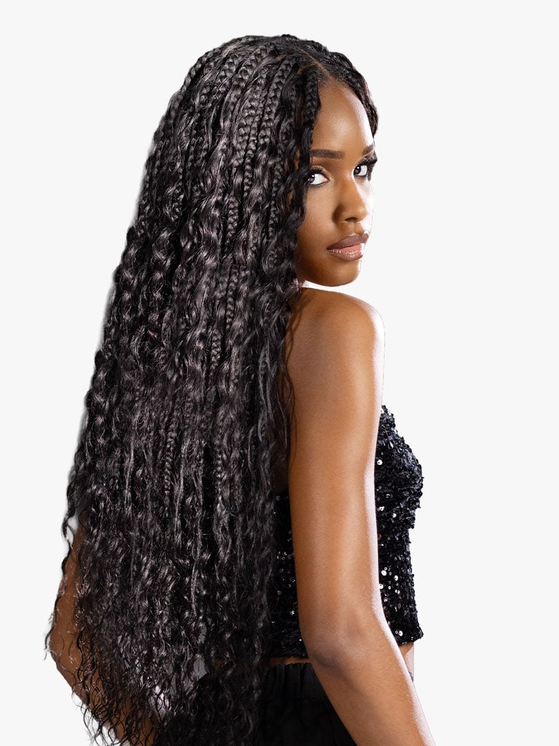 EMPIRE FEATHER CROCHET_DEEP  12 "