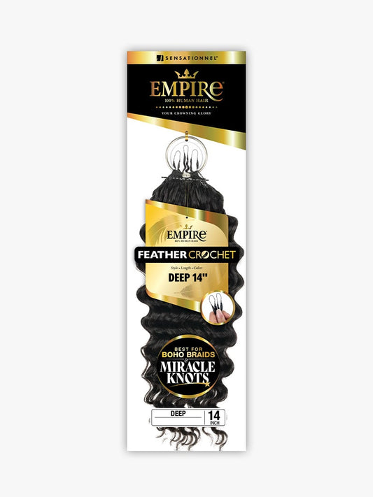 EMPIRE FEATHER CROCHET_DEEP 10"