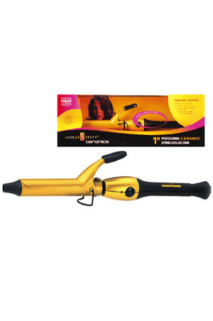 GH2146 Gold'N Hot Ceramic Spring Curling Iron 1/2"
