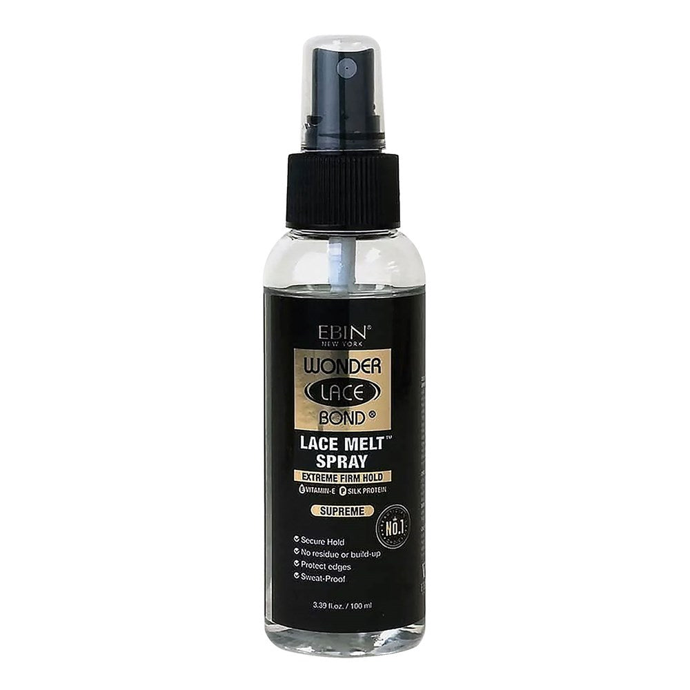 EBIN Wonder Lace Bond Melting Spray (3.39oz)  Extreme Firm Hold [Supreme]