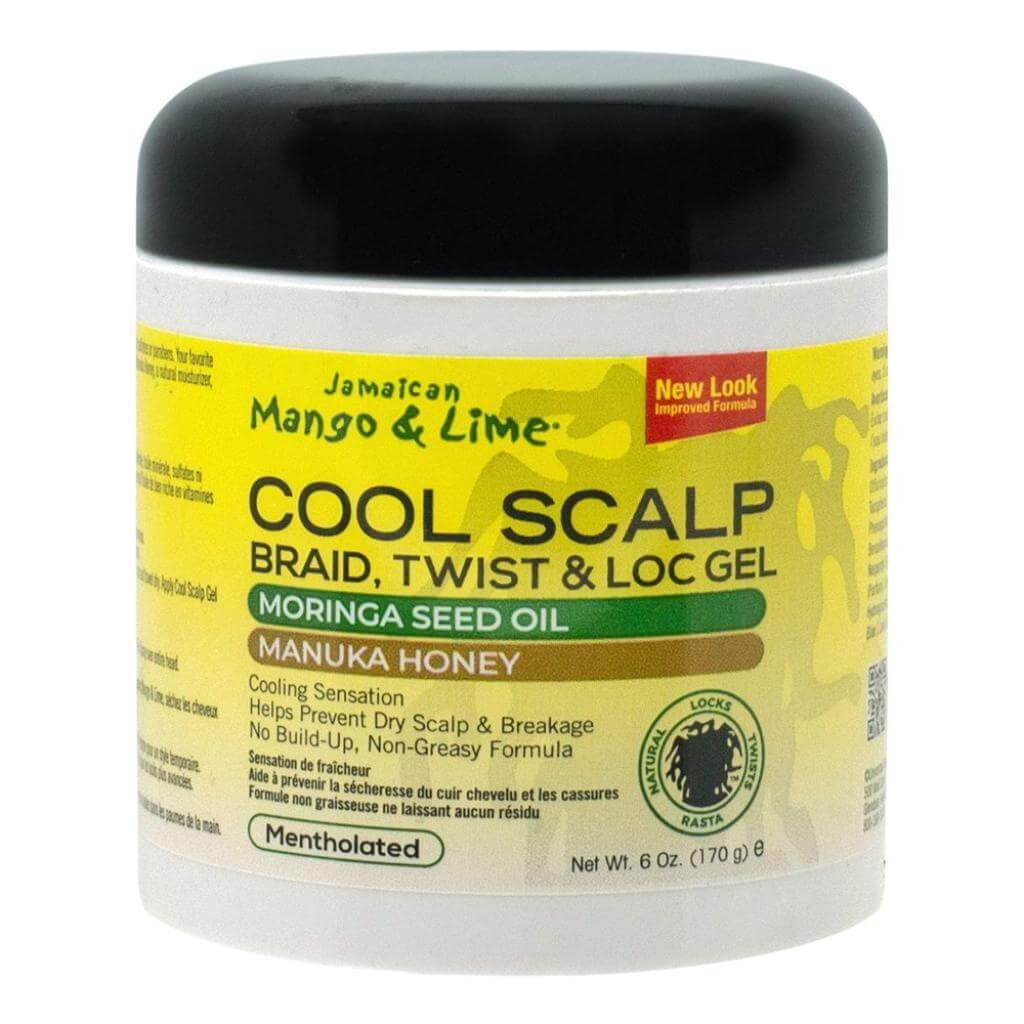 Jamaican Mango & Lime Cool Scalp Braid, Twist & Lock Gel (6oz) | Miami Beauty Supply