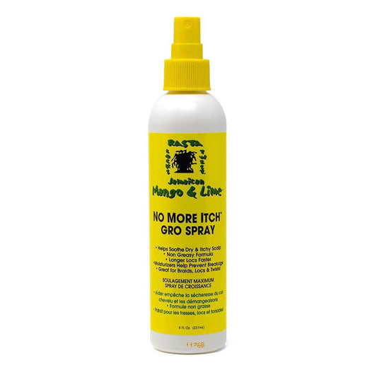 Jamaican Mango & Lime No More Itch Gro Spray (8oz) | Miami Beauty Supply