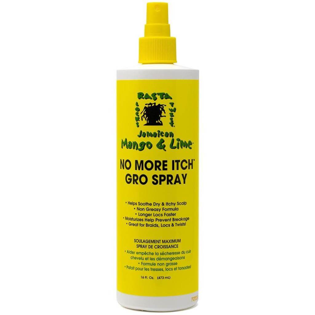 Jamaican Mango & Lime No More Itch Gro Spray (16oz) | Miami Beauty Supply