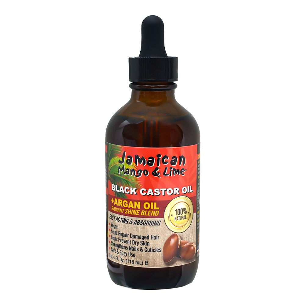 Jamaican Mango & Lime Black Castor Oil - Argan (4oz)