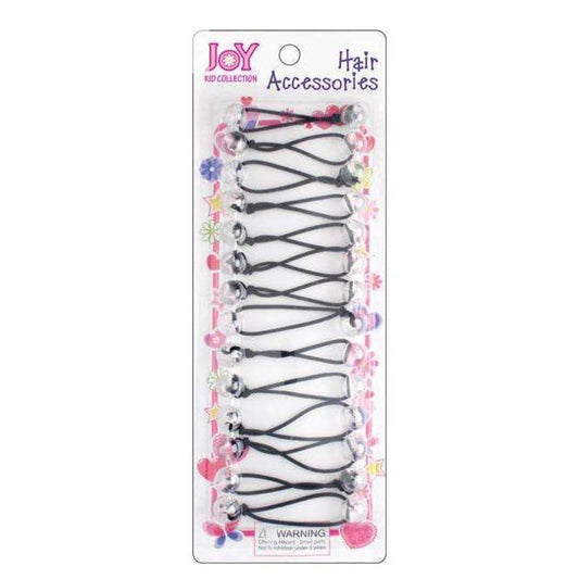 JoyTwinBeadsPonytailers14CtClear.jpg | Miami Beauty Supply