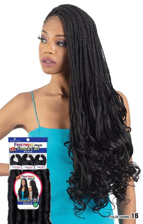 3X FRENCH CURL BRAID 22"