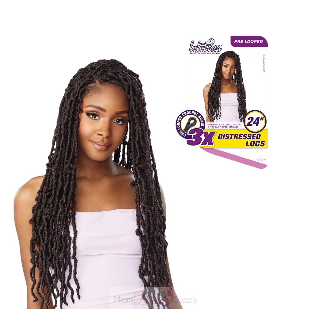 Sensationnel Lulutress 3X Distressed Locs 24″