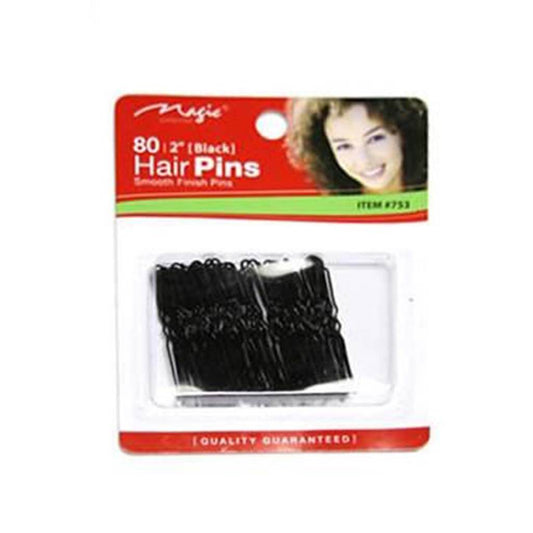 MAGICCOLLECTION2InchHairPinBlack.jpg | Miami Beauty Supply