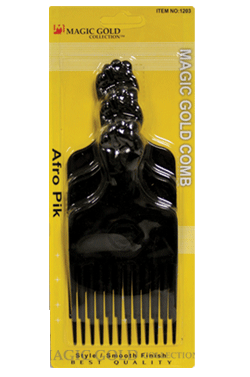 MGC 3pcs Large Plastic Afro Pik #PIK1203