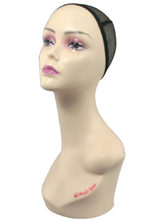 Mannequin #PQ6-28+Net [White]