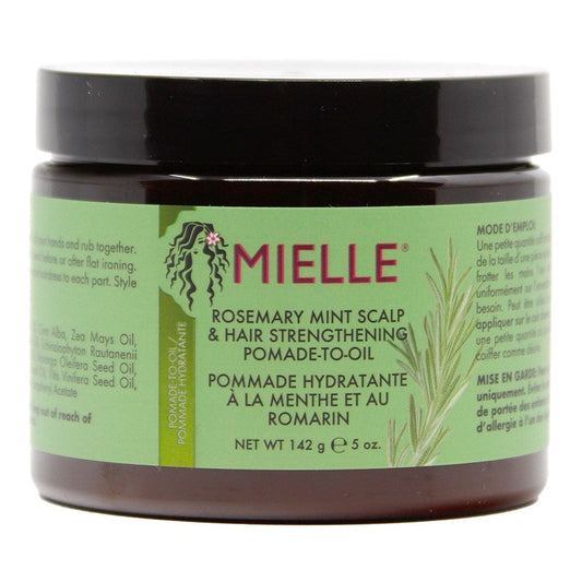 MIELLE Rosemary Mint Scalp & Hair Strengthening Pomade-to-Oil