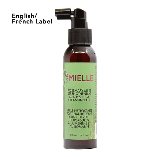 MIELLE Rosemary Mint Strengthening Scalp & Edge Cleansing Oil 4 oz