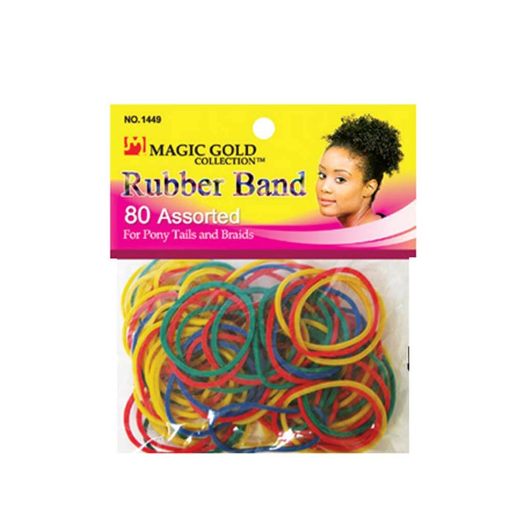 MagicGoldRubberBand80pcsLarge.jpg | Miami Beauty Supply