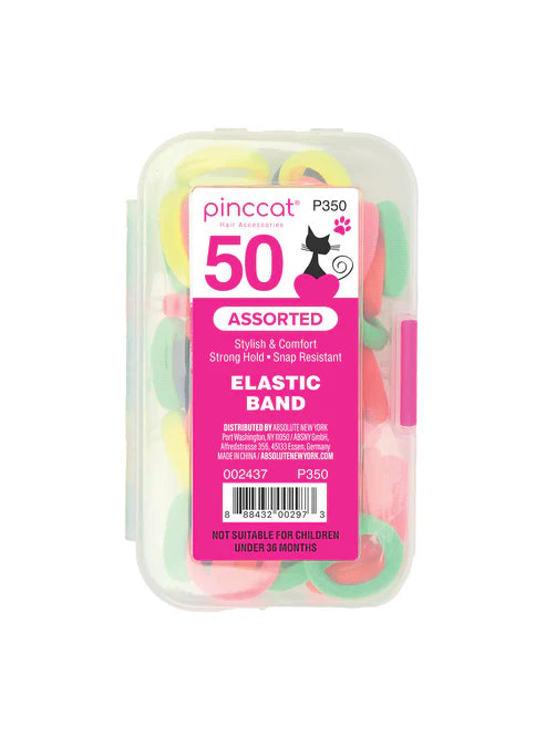 PC Kids Elastic Band Assorted 50pcs