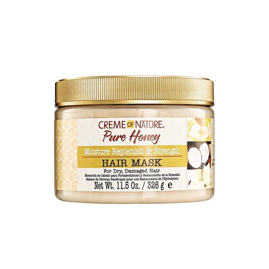 Creme Of Nature Pure Honey Deep Hydrating & Strengthening Mask (11.5oz) | Miami Beauty Supply