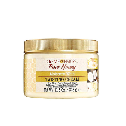 Creme Of Nature Pure Honey Moisture Whip Twisting Cream (11.5oz) | Miami Beauty Supply