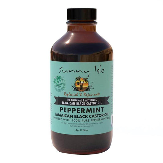 SUNNYISLEJamaicanBlackCastorOil_Peppermint_4oz.jpg | Miami Beauty Supply