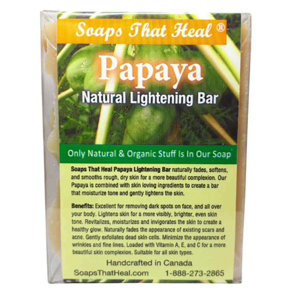 SoapsThatHeal-PapayaNaturalLighteningBar.jpg | Miami Beauty Supply