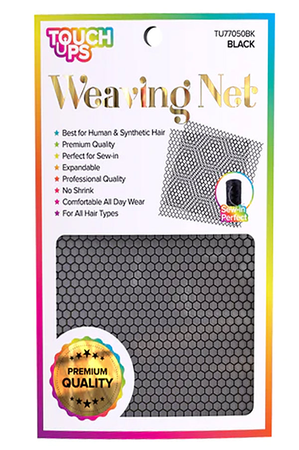 Touch Ups Weaving Net #TU77050BK (Black