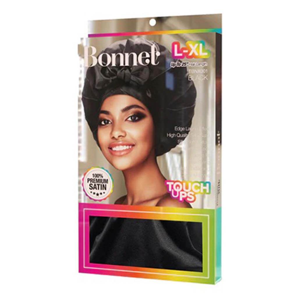 Touch Ups - Bonnet - 25" hair length - Black | Miami Beauty Supply