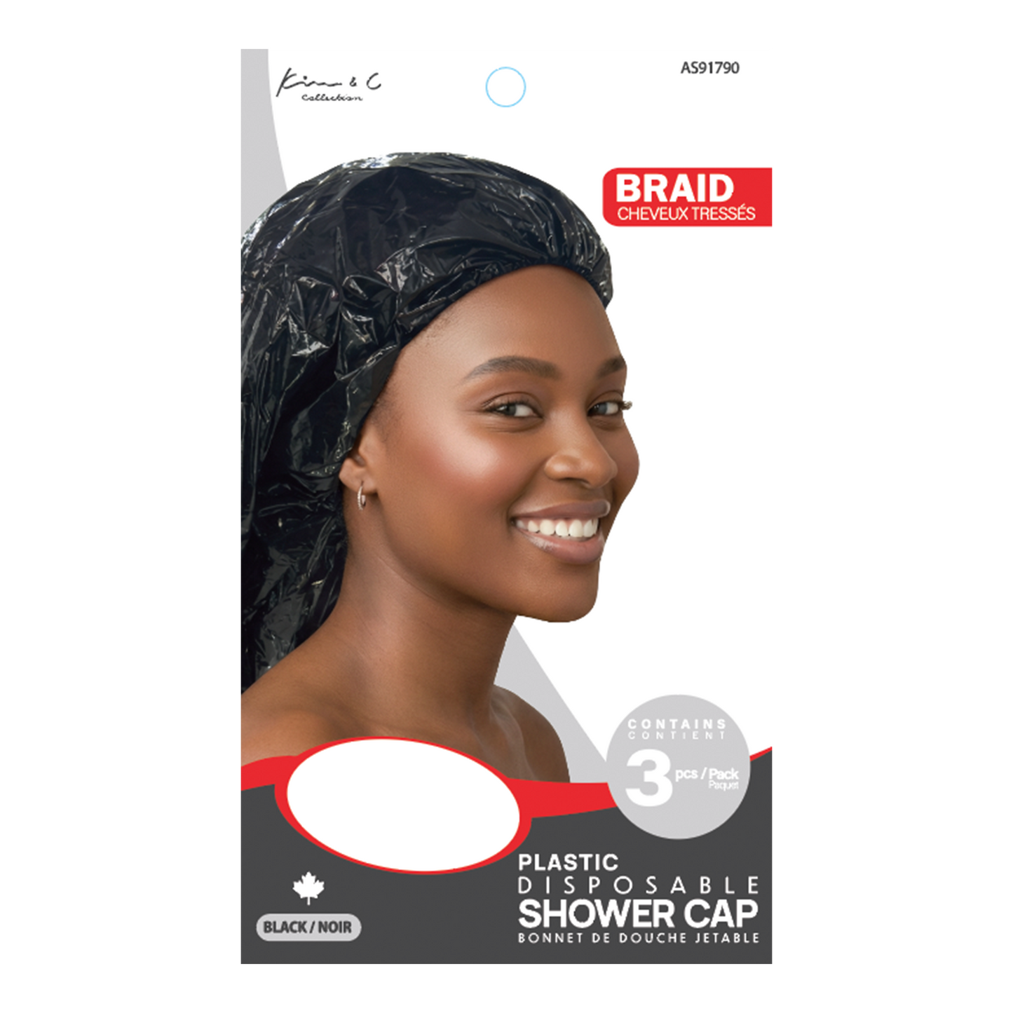 Kim & C Disposable Shower Cap (3pcs)