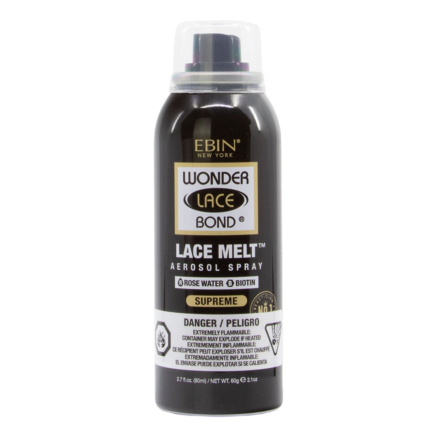 EBIN Wonder Lace Bond Lace Melt Spray [Rose Water & Biotin] - 2.7oz [24 pcs