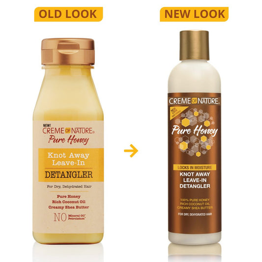 Creme Of Nature Pure Honey Knot Away Leave In Detangler (8oz)