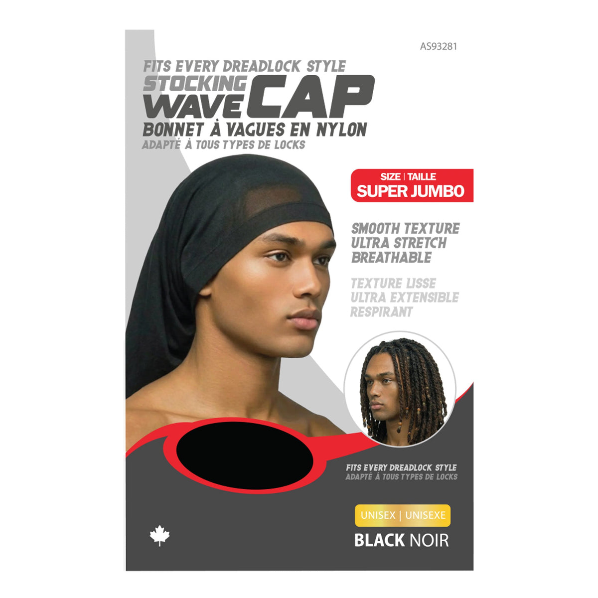 Kim & C Dreadlock Stocking Wave Cap