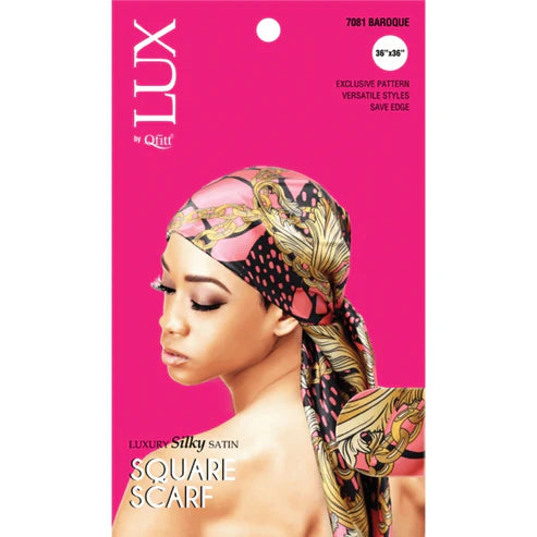 SILK SQUARE SCARF[Afro]